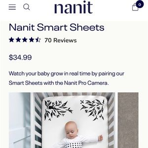 NANIT SMART SHEETS